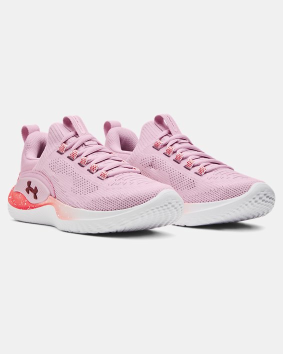 Women's UA Flow Dynamic Training Shoes in Pink image number 3